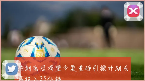 热刺高层渴望今夏重磅引援计划或再投入25亿镑